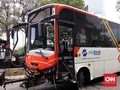 Pegawai Kemenkeu Tewas Tersenggol Bus TransJakarta