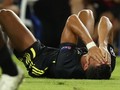 FOTO: Tangis Ronaldo Usai Kartu Merah di Valencia vs Juventus