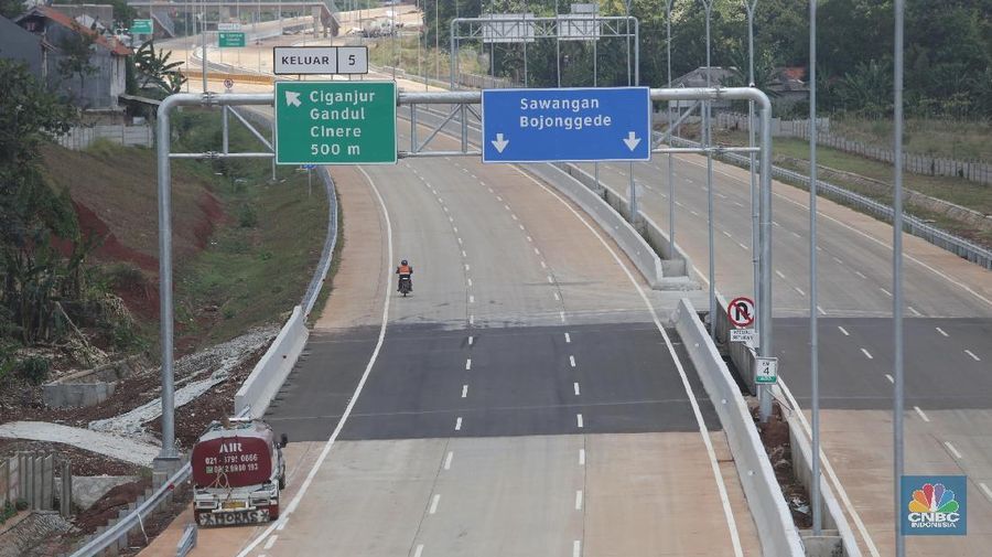 Jalan tol Depok-Antasari Seksi I dibuka sore ini.