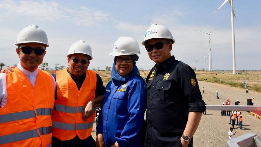 Jonan mengapresiasi cepatnya progress pembangunan PLTB Jolo I yang saat ini telah mencapai 96%