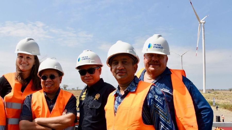 Jonan mengapresiasi cepatnya progress pembangunan PLTB Jolo I yang saat ini telah mencapai 96%