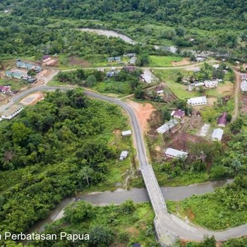 Wajah Baru Jalan Perbatasan yang Dibangun Era Jokowi