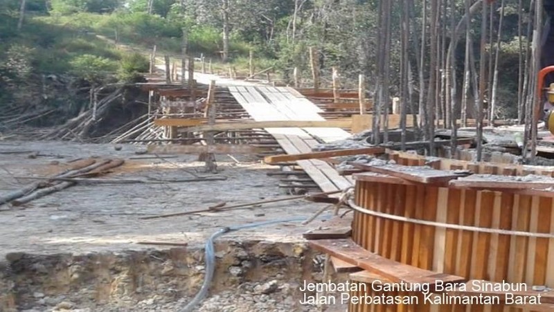 Pembangunan infrastruktur di kawasan perbatasan menjadi salah satu prioritas Kementerian PUPR, untuk mewujudkan Nawa Cita Pemerintahan Presiden Joko Widodo.