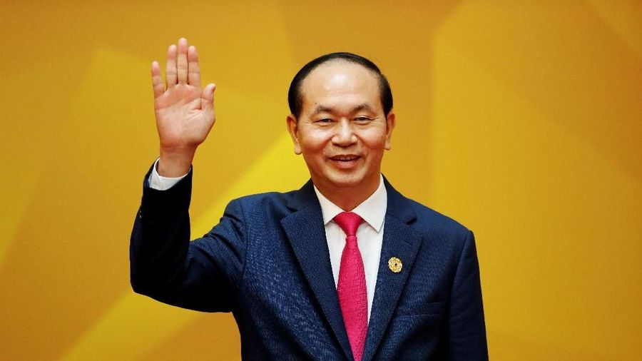 Presiden Joko Widodo (Jokowi) menyampaikan belasungkawa atas wafatnya Presiden Vietnam