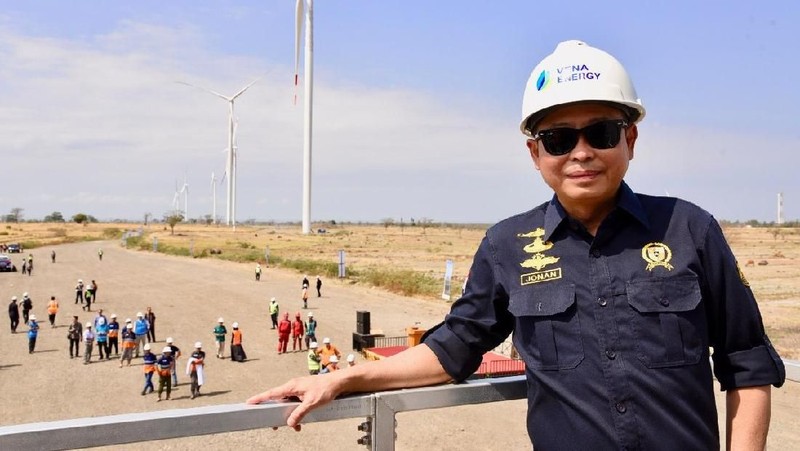 Jonan mengapresiasi cepatnya progress pembangunan PLTB Jolo I yang saat ini telah mencapai 96%