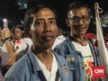 Kembaran Jokowi Nongol saat Ambil Nomor Urut di KPU