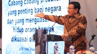 Prabowo: Mata Uang Lemah Cermin Ekonomi Lemah