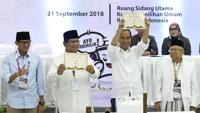 Live Streaming Debat Capres Perdana di Pilpres 2019