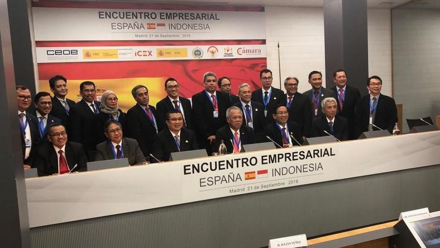 Kadin dan BUMN Karya ramai-ramai ke Spanyol cari mitra investasi 