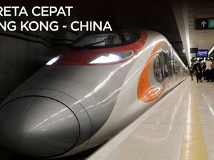 Kereta Cepat Hong Kong-China Dioperasikan!