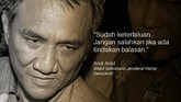 Andi Arief, Wakil Sekretaris Jenderal Partai Demokrat.