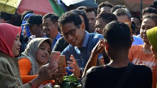 Sandi Klaim Harga Sembako di Pasar Dekat Istana Bogor Mahal