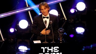 Luka Modric Pemain Terbaik FIFA 2018
