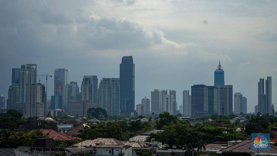 Suasana gedung perkantoran di Jakarta, Kamis (20/9/2018). Lembaga riset properti Colliers International Indonesia dalam laporannya menyebutkan ada 500.000 ribu square meter lahan perkantoran baru yang siap disewakan di Jakarta hingga akhir 2018. Di mana 64% di antaranya berada di kawasan sentral bisnis atau Central Business Dictrict (CBD).Sayangnya, naiknya jumlah kantor tidak diikuti dengan kenaikan permintaan. (²©²ÊÍøÕ¾/Muhammad Sabki)
