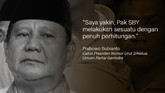 Prabowo Subianto, Calon Presiden Nomor Urut 2/Ketua Umum Partai Gerindra.