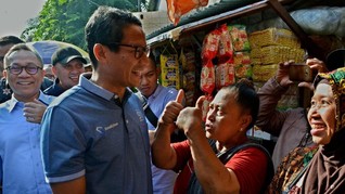 Situs Skandal Sandiaga Dibuat Sehari Usai Undian Nomor Capres