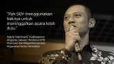 Agus Harimurti Yudhoyono, Anggota Dewan Pembina BPN Prabowo-Sandiaga/Komandan Kogasma Partai Demokrat.