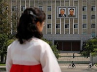 Potret Dinasti Pemimpin Korea Utara di Sudut Kota Pyongyang