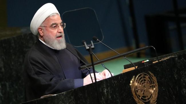 AS Tak Keluarkan Visa, Presiden Iran Bisa Absen di Sidang PBB