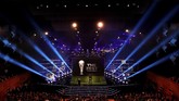 Acara Penghargaan FIFA digelar di Royal Festival Hall, London, 24 September. (Reuters/John Sibley)