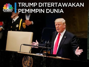 Pamerkan Capaian AS di PBB, Trump Ditertawakan Pemimpin Dunia