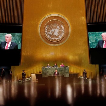 Trump Pamerkan Pencapaian AS di Sidang PBB