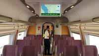 FOTO: Mewahnya Kereta Cepat Yang Hubungkan Mekah-Madinah