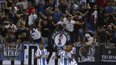 Tim papan bawah Leganes tampil mengejutkan lewat aksi Nabil El Zhar memanfaatkan assist Jonathan Silva. (REUTERS/Sergio Perez)
