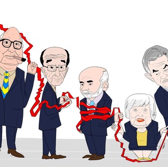 Naik Turun 39 Tahun Perjalanan Suku Bunga The Fed
