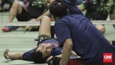 Presiden Jokowi mengaku telah memerintahkan Menpora Imam Nahrawi untuk melakukan promosi Asian Para Games 2018 segencar mungkin. (CNN Indonesia/ Hesti Rika)