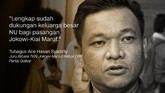 Tubagus Ace Hasan Syadzily, Juru Bicara TKN Jokowi-Ma'ruf/Ketua DPP.