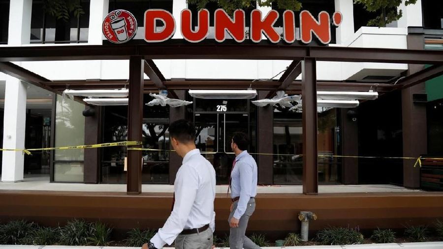 Dunkin' Donuts mengumumkan rencana perubahan merek menjadi hanya Dunkin'.