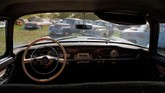 Tampilan interior mobil milik Mikhail Krasinets masih menampilkan wujud aslinya. (REUTERS/Maxim Shemetov)