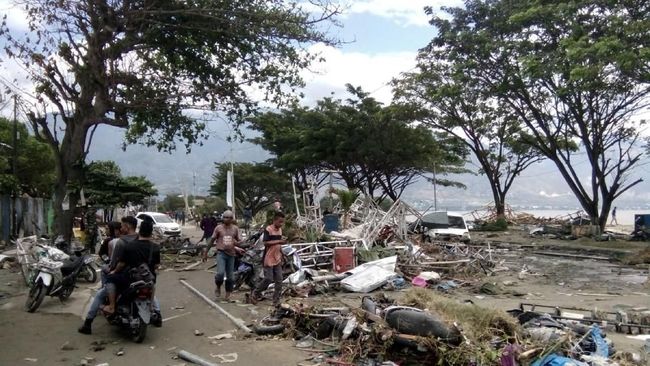 BNPB Pakai Citra Satelit LAPAN Cari Titik Terparah Gempa Palu