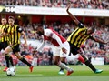Arsenal Menang Susah Payah Atas Watford di Liga Inggris