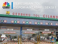 Mengintip Peresmian Tol Depok-Antasari Seksi 1