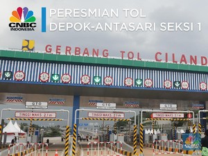 Mengintip Peresmian Tol Depok-Antasari Seksi 1