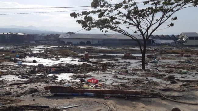 Ratusan Rumah di Petobo Tertimbun Lumpur Akibat Gempa Palu