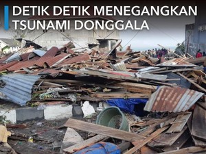 Detik-detik Gempa dan Tsunami di Donggala dan Palu