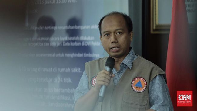 Hari Kelima, BNPB Sebut Korban Gempa Sulteng 1.407 Orang