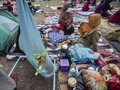 Khawatir Gempa Susulan, Warga Sigi Tidur di Pekarangan Rumah