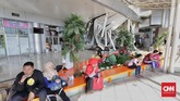Sebelumnya AirNav wilayah Makassar memutuskan menutup Bandara Mutiara SIS al-Jufri, Palu itu hingga Sabtu (29/9) (CNN Indonesia/Adhi Wicaksono)