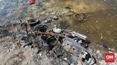 Liquefaction sendiri merupakan fenomena likuifaksi tanah yang kaku kemudian berubah menjadi gembur sehingga muncul ke permukaan dalam bentuk lumpur akibat tekanan gempa. (CNN Indonesia/Adhi Wicaksono)