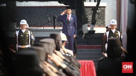 Jokowi Pimpin Upacara Hari Kesaktian Pancasila