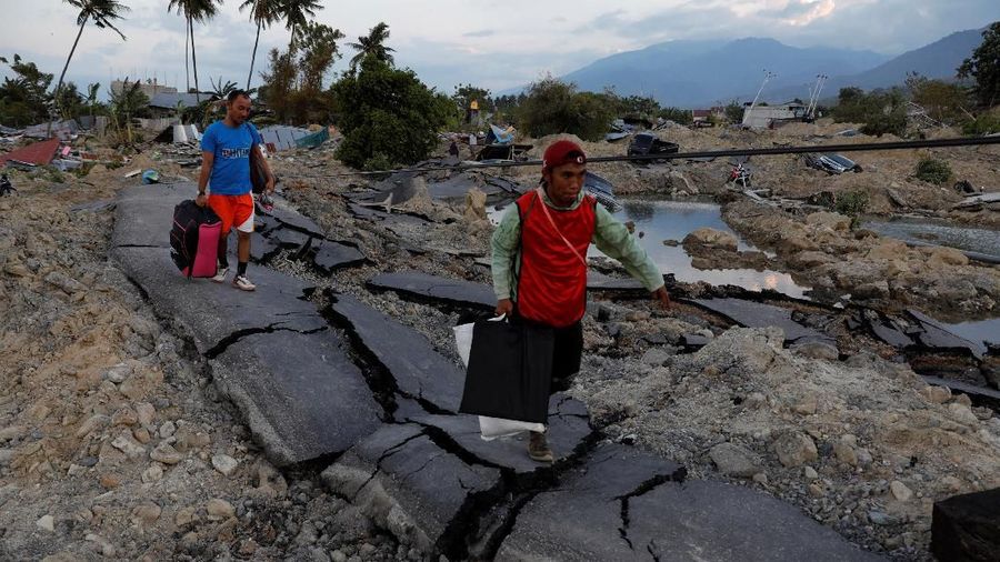 Kompleks Perumnas Balaroa merupakan salah satu kelurahan yang terdampak gempa cukup parah.