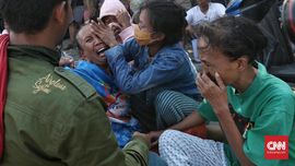 Gempa Susulan, Warga Palu Kembali Berhamburan Keluar Rumah