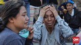 Menurut saksi mata, sebelum terjadi likuifaksi, ada semburan air yang sangat tinggi muncul di Balaroa setelah terjadinya gempa 7,4 SR. (CNN Indonesia/Adhi Wicaksono)