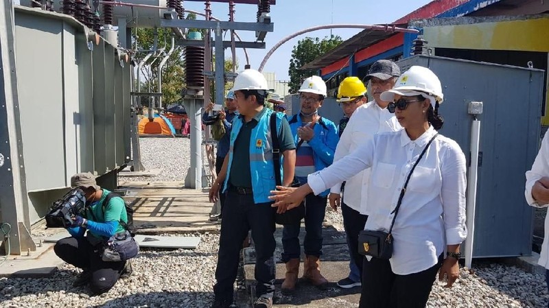 Dirut PLN Sofyan Basir memastikan PLN akan menambah personil untuk proses percepatan perbaikan kelistrikan baik di Palu maupun Donggala.