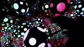 Lingkungan rumah dan masyarakat Jepang yang tertekan, berdampak kuat bagi psikis Kusama yang rapuh. Sejak kecil, Kusama telah mengalami halusinasi secara rutin, berbentuk aura di seputar objek atau tanaman dan binatang yang berbicara. (REUTERS/Peter Nicholls)