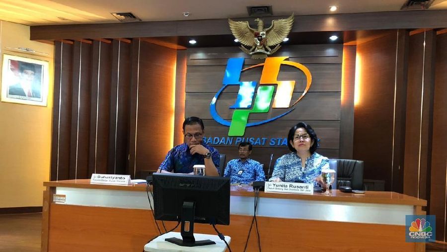 BPS melaporkan terjadi deflasi pada September 2018.